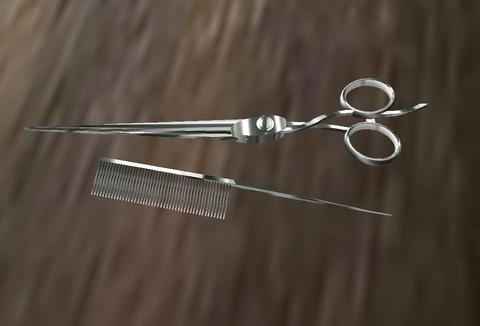 Scissor & Comb 完成！