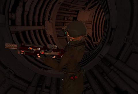 Escape from nest of alien
