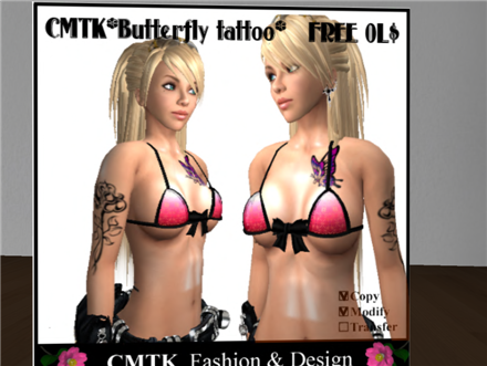 素材がつるつる❤ &Free Tattoo