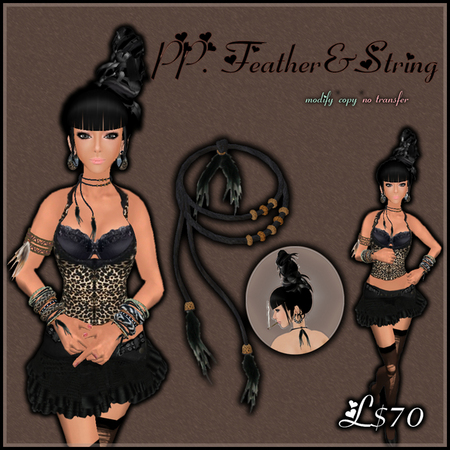 PP. Feather & String