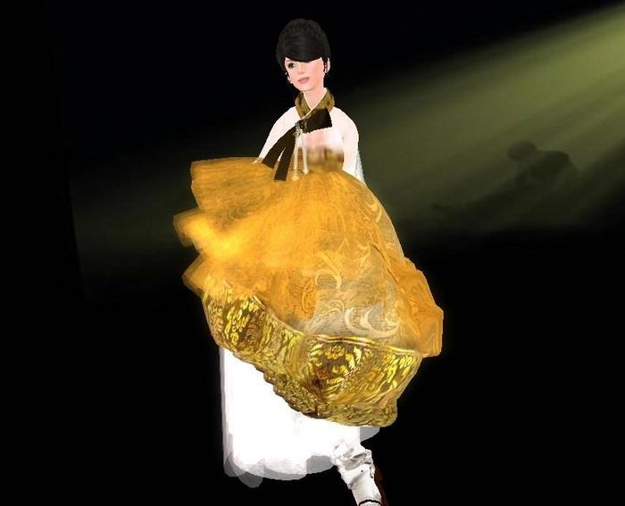 韓服(Hanbok)をいただきましたわ