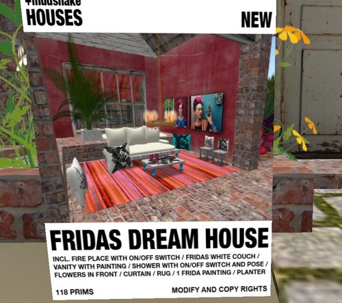 FRIDAS DREAM HOUSEをいただきましたわ
