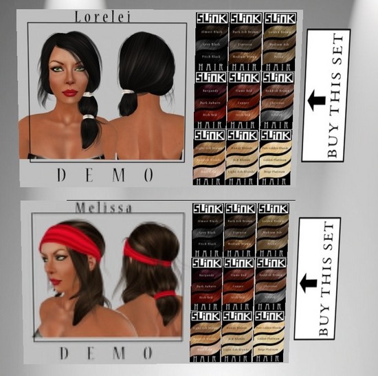 SLinkでヘアをいただきましたわ