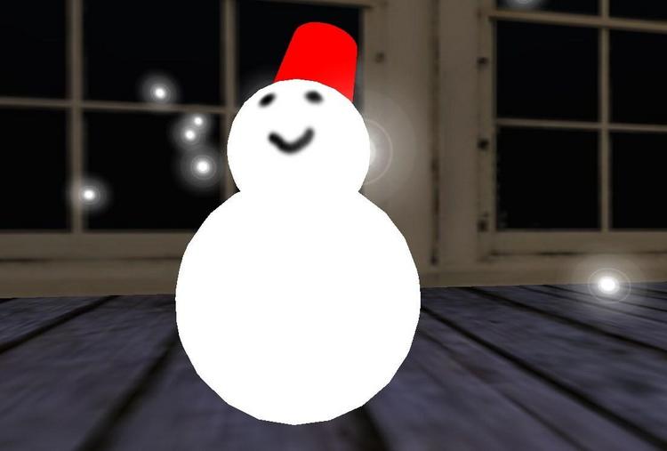「創業の味」の雪だるまとクリスマスグッズをいただきましたわ