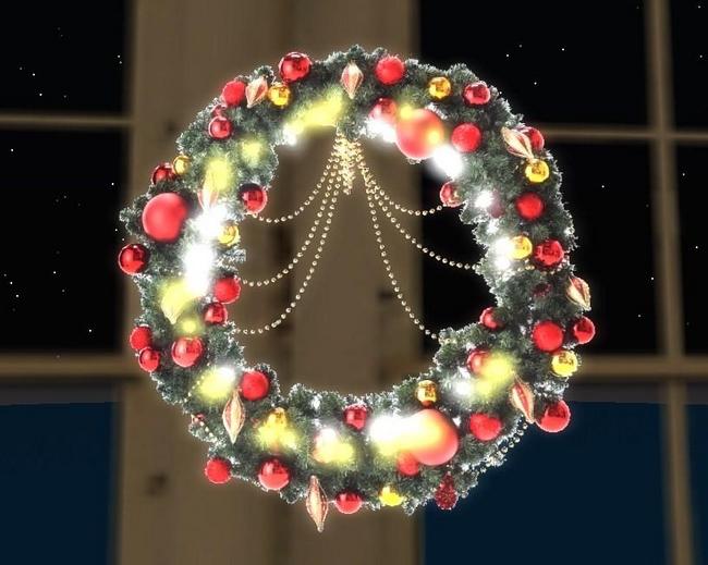 「創業の味」の雪だるまとクリスマスグッズをいただきましたわ