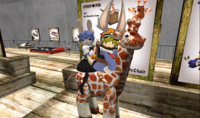 きりんに乗る