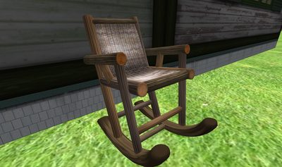 Wooden Rocking chair 新商品