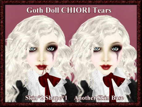 FREE! Goth Doll Skin