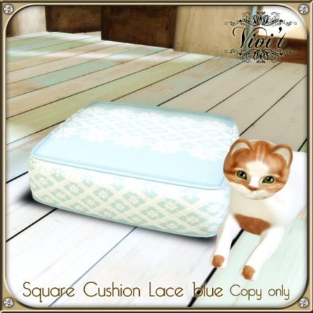 New *VIVIT* Square Cushion