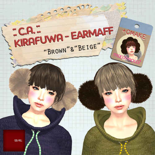 :: c.A. :: KIRAFUWA-Earmaff