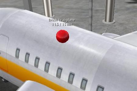 千歳で機体洗浄キャンプ