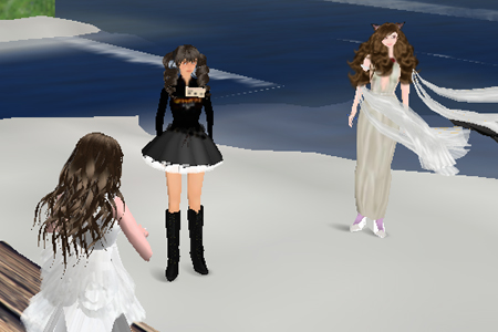 yuriwacafe*miyabi*砂浜パーティーw