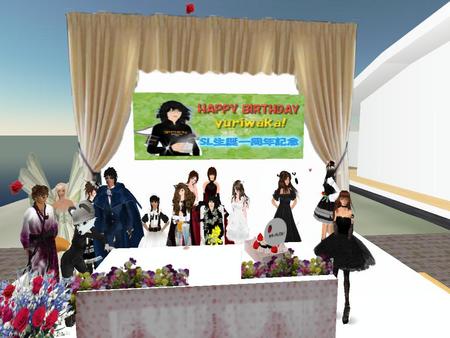 yuriwaka SL-Birthday partyの舞台裏