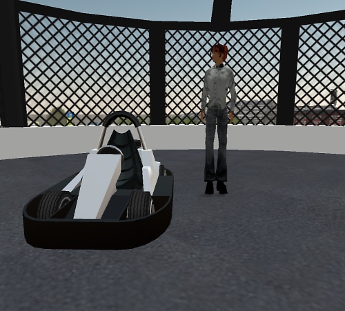 セカンドライフ,secondlife ゴーカート