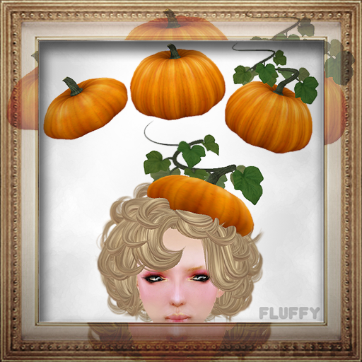 .+*FLUFFY*+. Pumpkin Beret Hat