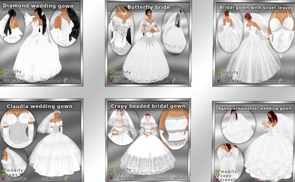 グループ1L$ドレスMarinoco Fashion