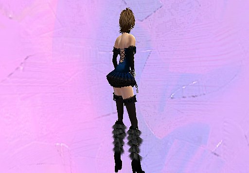 新作!フリフリお尻のビスチェドレス