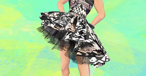 新作!エロ可愛いミニドレス
