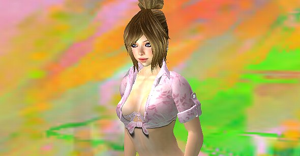 新作!エロ可愛いレースのブラ見せ服