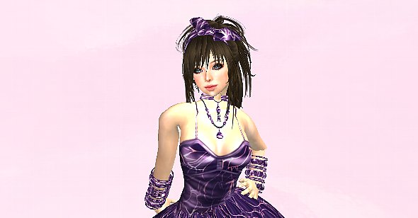 新作！Sexy Purple Girl