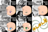 【商品】ANIMEFaceシリーズ