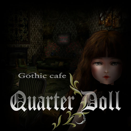Gothic cafe Quarter Doll