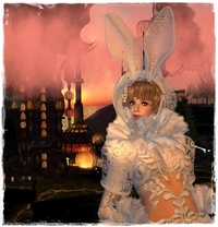 うさぎDRESSでごあいさつ。 2011/01/11 01:28:00