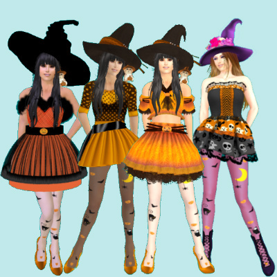 [Free]ハロウィンストッキング