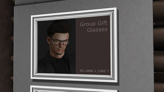 BlankLIne Glasses  [Group Gift]