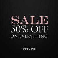 erratic  50 % sale 2017/11/03 21:31:38