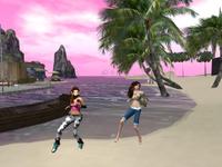 ビーチでダンス♪ 2010/04/26 18:55:48