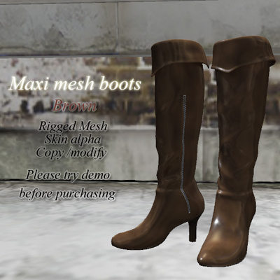 Mesh boots
