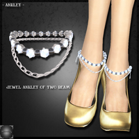 新作：Jewel anklet of two reams 2009/08/05 15:51:18