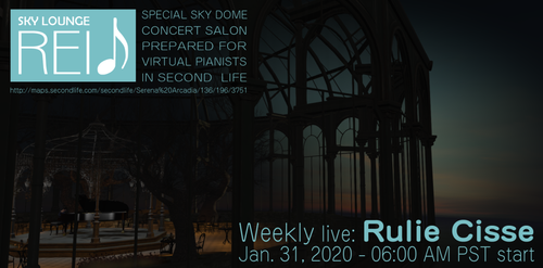 RULIE CISSE PIANO LIVE IN SKY LOUNGE REI RULIE CISSE PIANO LIVE IN SKY LOUNGE REI