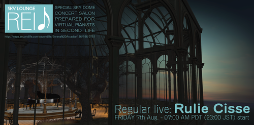RULIE CISSE REGULAR LIVE IN: SKY LOUNGE REI”