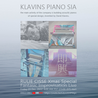 KLAVINS PIANO:クリスマスイブ・イブ特別幻想即興生演奏 2022/12/22 22:43:55