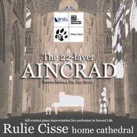 RULIE CISSE piano live @ Aincrad #22 2018/08/22 21:52:29