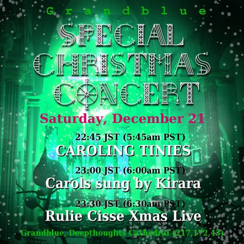 GRANDBLUE: XMAS SPECIAL CONCERT GRANDBLUE: XMAS SPECIAL CONCERT