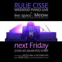 RULIE CISSE weekly piano live @ live space 