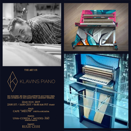 The art of KLAVINS PIANO