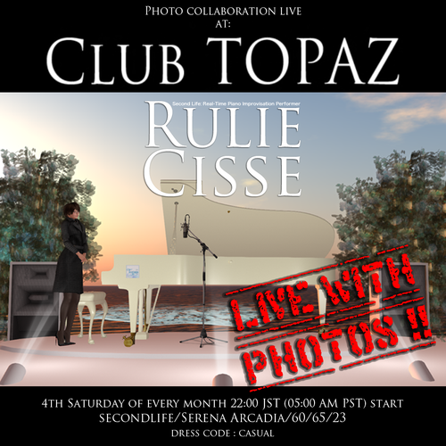 Club TOPAZ: Regular Piano concert