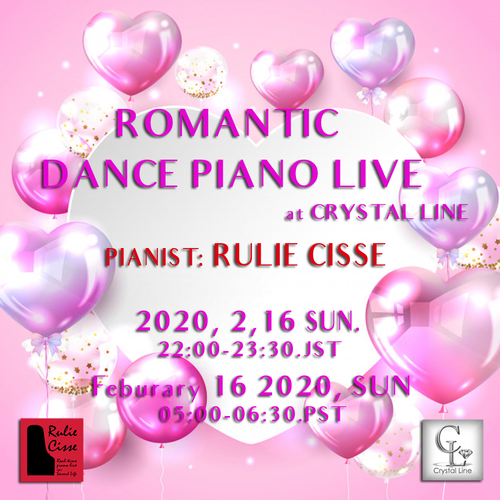 ROMANTIC DANCE PIANO LIVE @ CRYSTAL LINE ROMANTIC DANCE PIANO LIVE @ CRYSTAL LINE