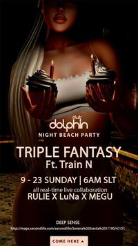 TRIPLE FANTASY @ club dolphin 2018/09/23 13:34:56
