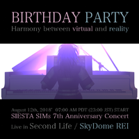 Rulie Cisse : SIESTA SIMs 7YB Special Live 2018/08/12 01:15:04