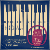 Rulie Cisse piano live @ THENIGHT OWL 2017/10/13 20:59:03